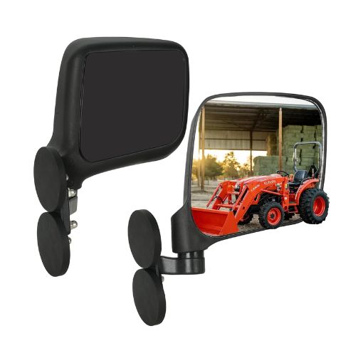 Magnetic Tractor Convex Rear View Mirrors – Universal Fit – fastconvenient