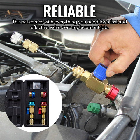 Tool Ac Set FastConvenient | AC Valve Core Tool Set ~ fastconvenient
