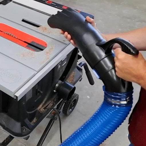 Quick Change Dust Collection Kit ~ fastconvenient.com
