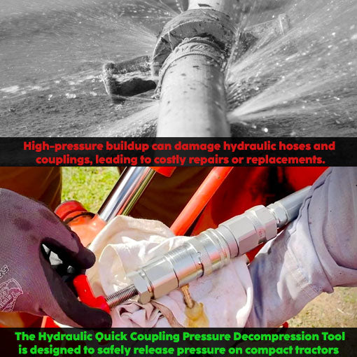 Hydraulic Quick Coupling Pressure Decompression Tool ~ fastconvenient.com