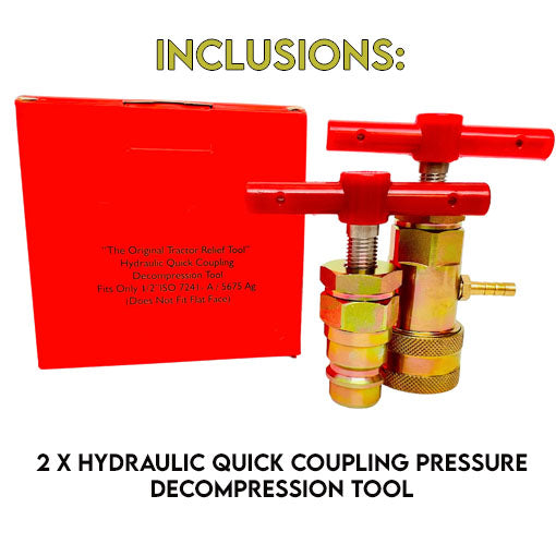 Hydraulic Quick Coupling Pressure Decompression Tool ~ fastconvenient.com
